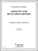 Andante and Hungarian Rondo Euphonium Solo P.O.D. cover